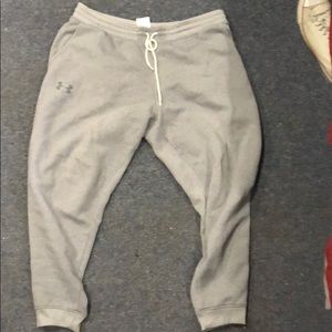 Grey under armor joggers
